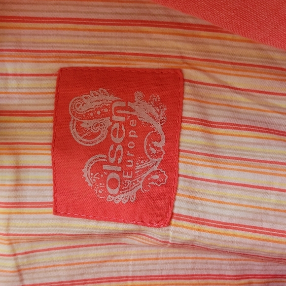 Size 8 Linen Olsen Pink Blazer - Picture 6 of 10